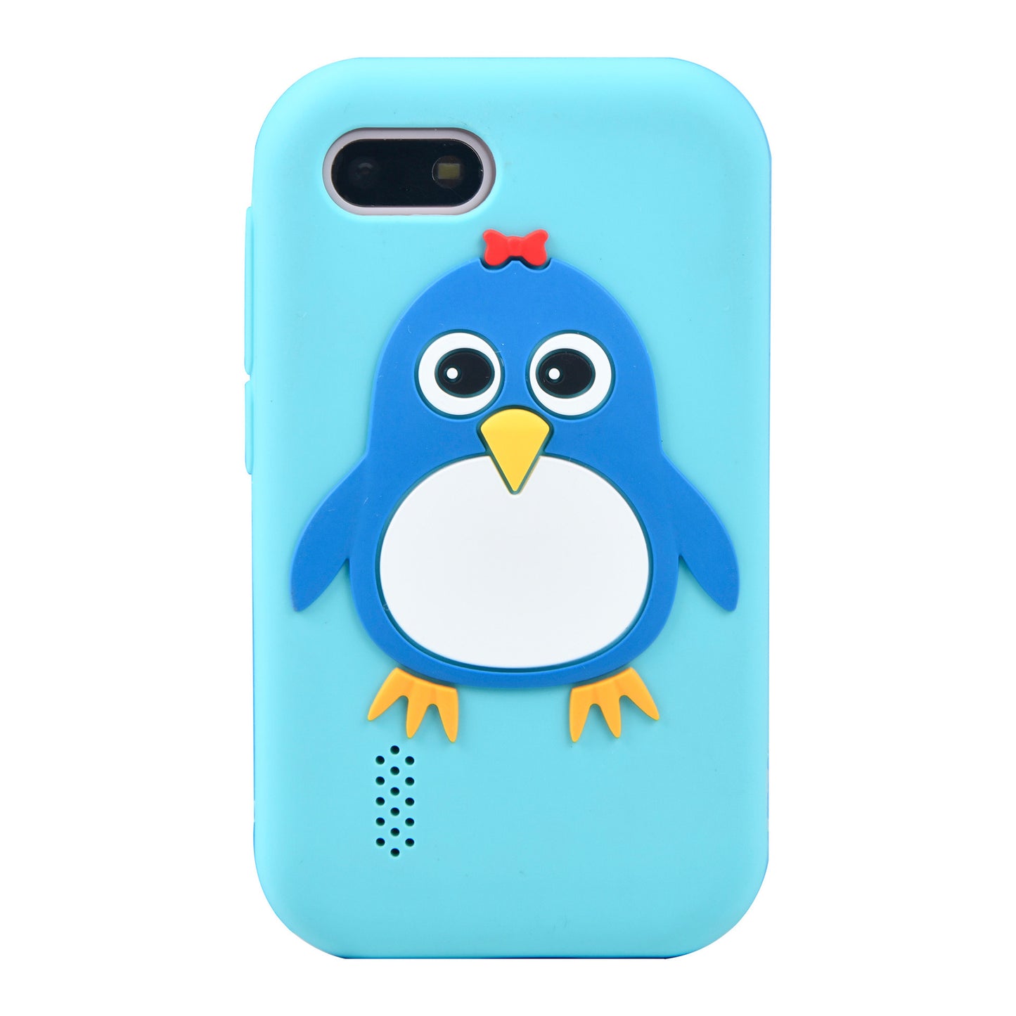 Children's Smart Touch Mobile Phone Silicone Penguin Toy