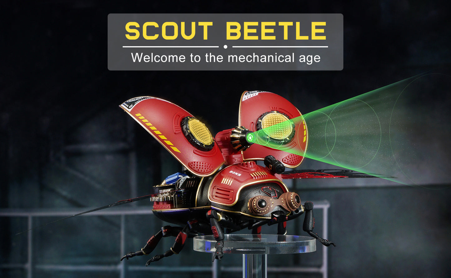 Scout Beetle ABS Plastic Metal Punk Style 3D Puzzle